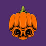 The Pumpkin Skull-Youth-Basic-Tee-Alundrart