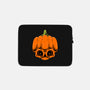 The Pumpkin Skull-None-Zippered-Laptop Sleeve-Alundrart