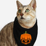 The Pumpkin Skull-Cat-Bandana-Pet Collar-Alundrart