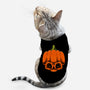 The Pumpkin Skull-Cat-Basic-Pet Tank-Alundrart