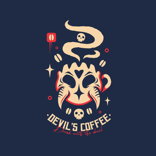 Devil's Coffee-None-Beach-Towel-Alundrart