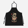 Devil's Coffee-Unisex-Kitchen-Apron-Alundrart