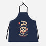 Devil's Coffee-Unisex-Kitchen-Apron-Alundrart