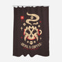 Devil's Coffee-None-Polyester-Shower Curtain-Alundrart