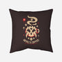 Devil's Coffee-None-Non-Removable Cover w Insert-Throw Pillow-Alundrart