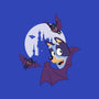 Vampire Bluey-Unisex-Basic-Tee-ilustraziz