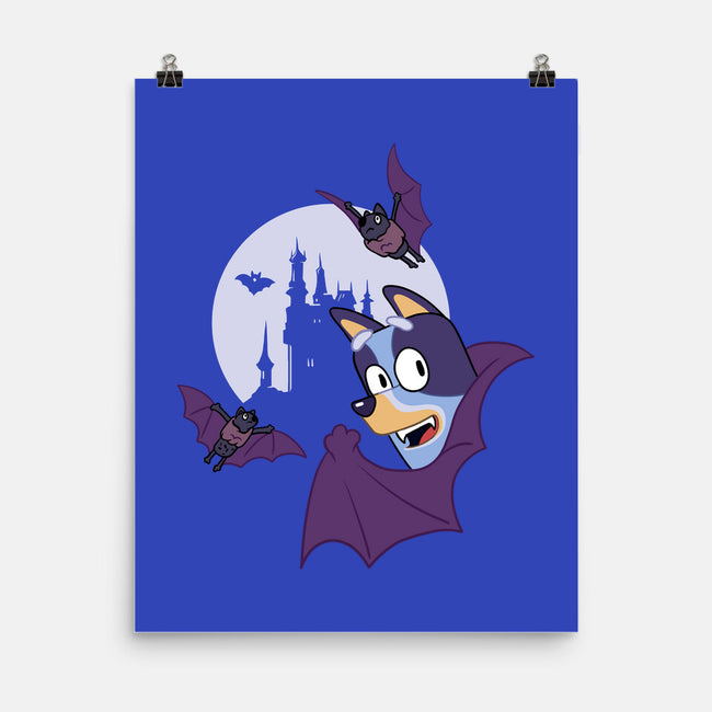 Vampire Bluey-None-Matte-Poster-ilustraziz