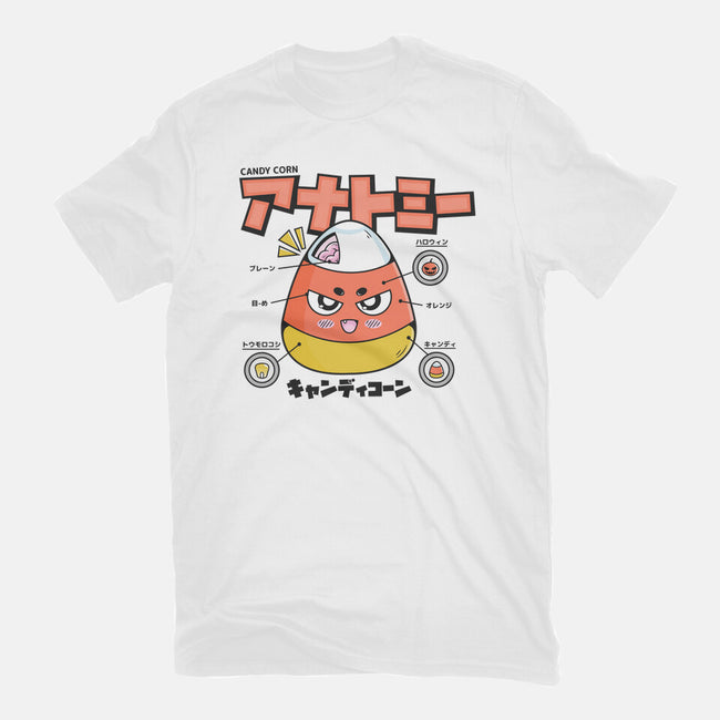 Anatomy Of A Candy Corn-Unisex-Basic-Tee-Bear Noise