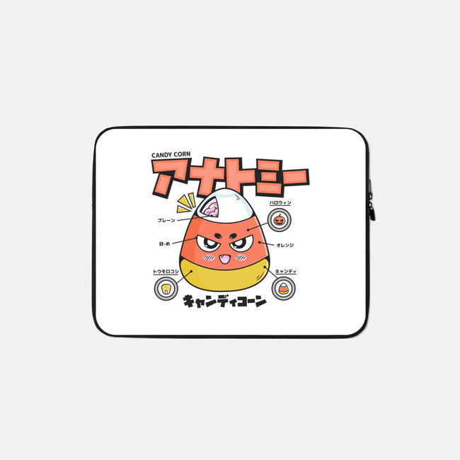 Anatomy Of A Candy Corn-None-Zippered-Laptop Sleeve-Bear Noise
