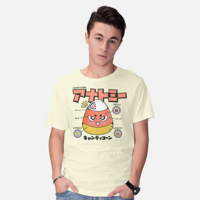 Anatomy Of A Candy Corn-Mens-Basic-Tee-Bear Noise