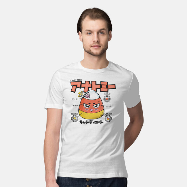 Anatomy Of A Candy Corn-Mens-Premium-Tee-Bear Noise