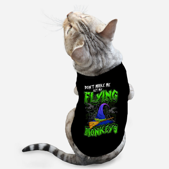 My Flying Monkeys-Cat-Basic-Pet Tank-neverbluetshirts