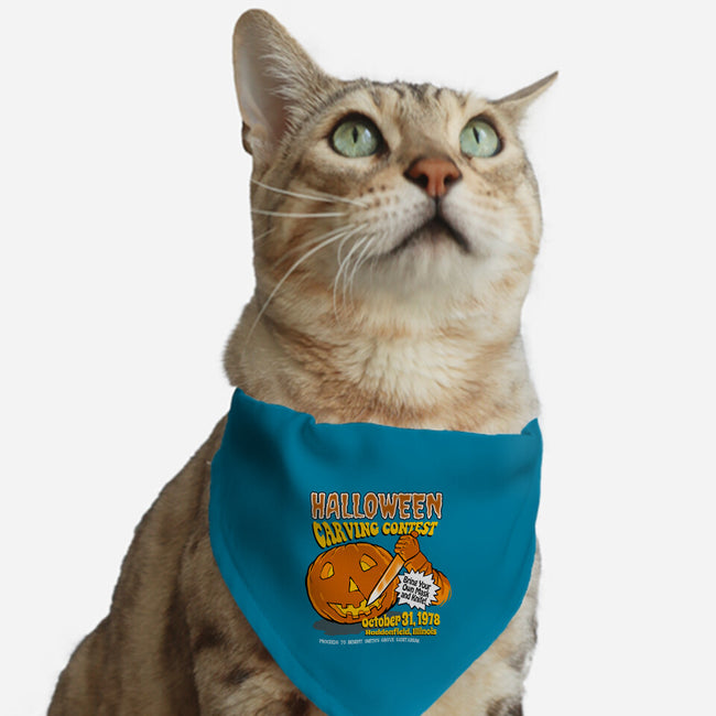 Halloween Carving Contest-Cat-Adjustable-Pet Collar-tonynichols