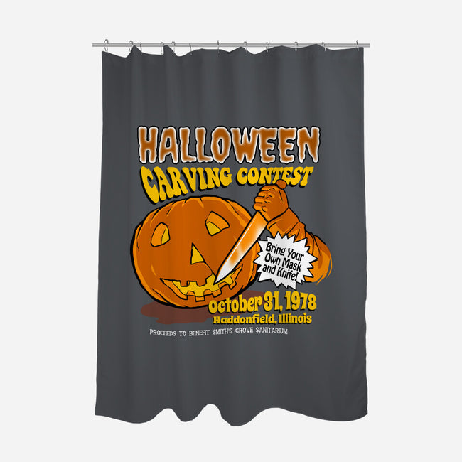 Halloween Carving Contest-None-Polyester-Shower Curtain-tonynichols