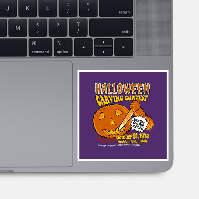 Halloween Carving Contest-None-Glossy-Sticker-tonynichols