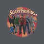 Scary Friends-Unisex-Kitchen-Apron-tonynichols