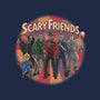 Scary Friends-Unisex-Kitchen-Apron-tonynichols