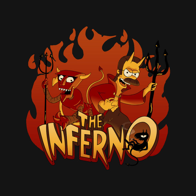 The Inferno-Womens-V-Neck-Tee-Spedy93