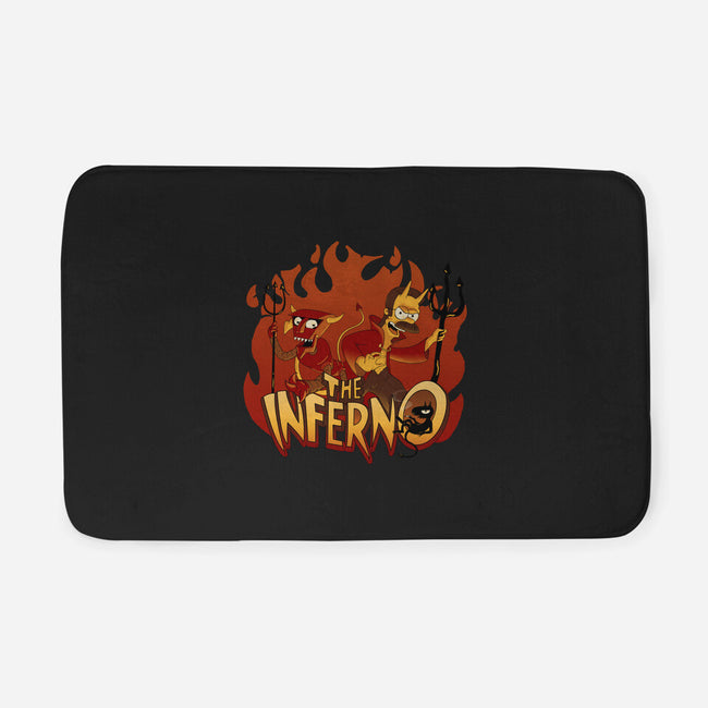 The Inferno-None-Memory Foam-Bath Mat-Spedy93