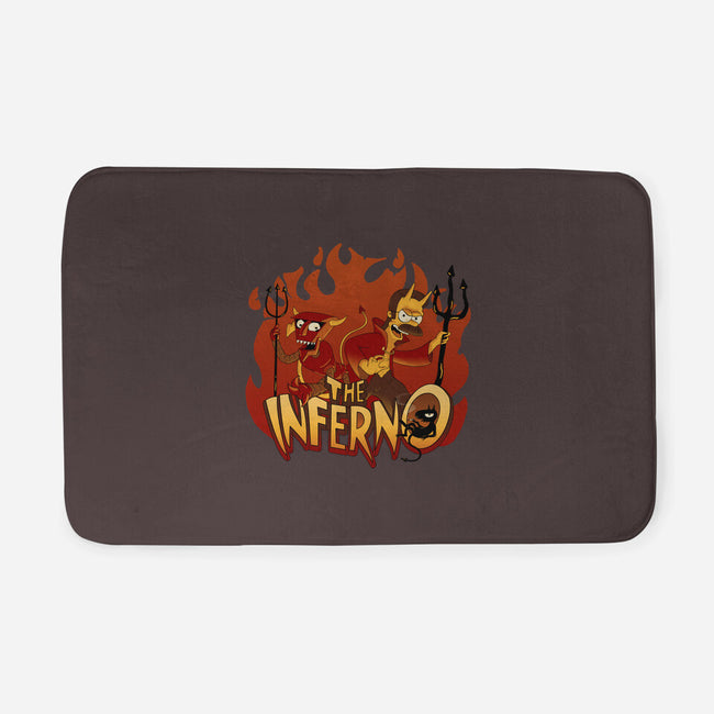 The Inferno-None-Memory Foam-Bath Mat-Spedy93