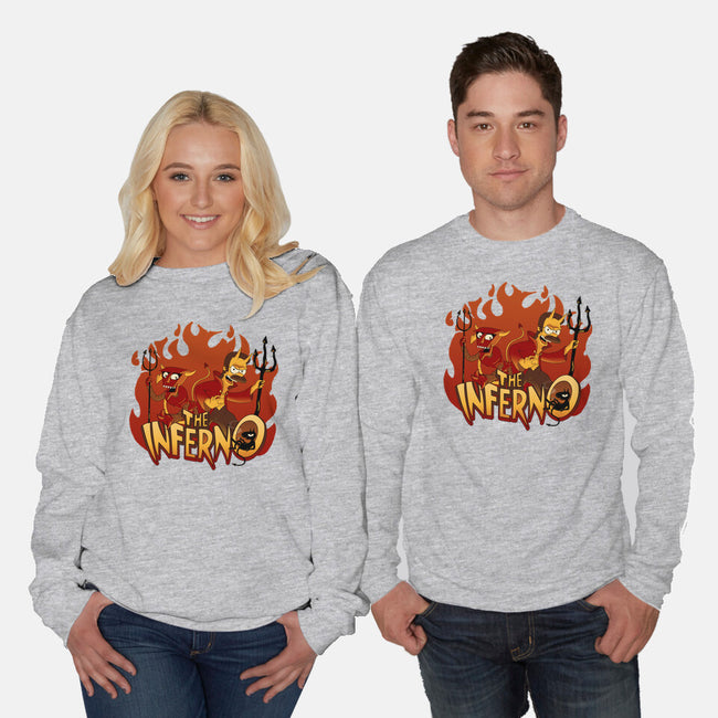 The Inferno-Unisex-Crew Neck-Sweatshirt-Spedy93