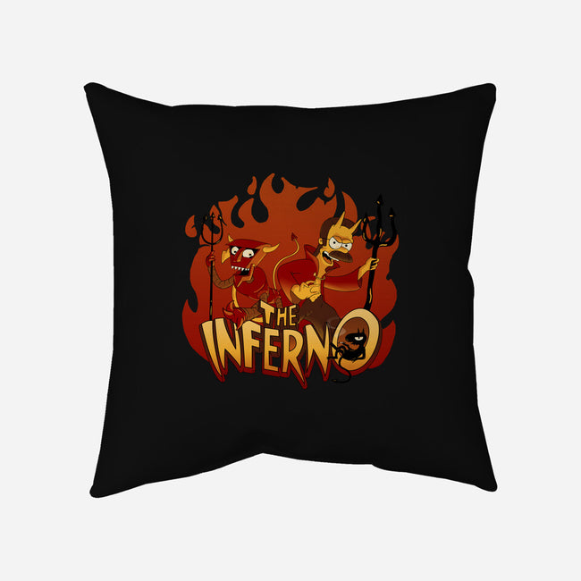 The Inferno-None-Non-Removable Cover w Insert-Throw Pillow-Spedy93