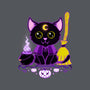 Purr Evil Evil Cat-None-Zippered-Laptop Sleeve-Nelelelen