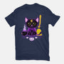 Purr Evil Evil Cat-Unisex-Basic-Tee-Nelelelen