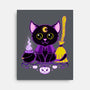 Purr Evil Evil Cat-None-Stretched-Canvas-Nelelelen