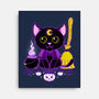 Purr Evil Evil Cat-None-Stretched-Canvas-Nelelelen