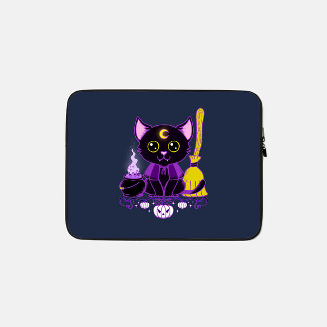 Purr Evil Evil Cat-None-Zippered-Laptop Sleeve-Nelelelen