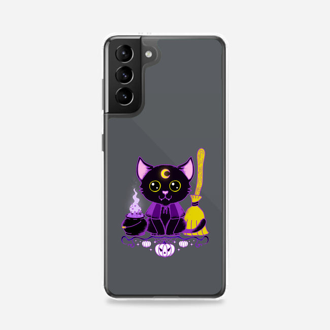Purr Evil Evil Cat-Samsung-Snap-Phone Case-Nelelelen