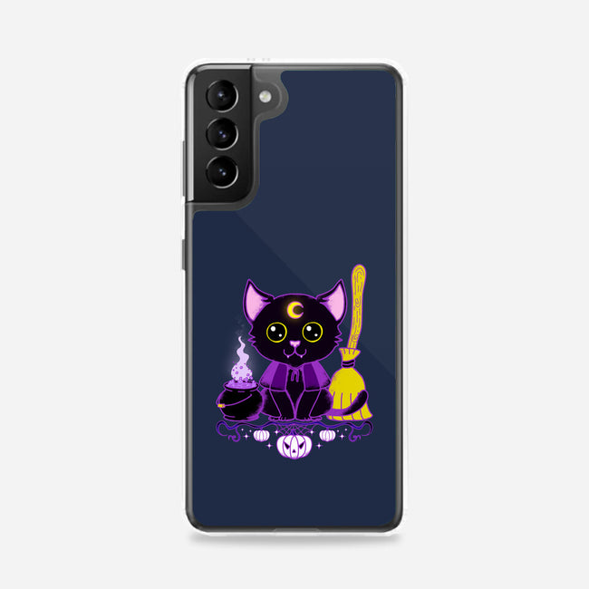 Purr Evil Evil Cat-Samsung-Snap-Phone Case-Nelelelen