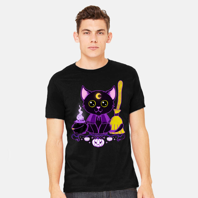 Purr Evil Evil Cat-Mens-Heavyweight-Tee-Nelelelen