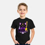 Purr Evil Evil Cat-Youth-Basic-Tee-Nelelelen