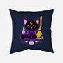 Purr Evil Evil Cat-None-Removable Cover w Insert-Throw Pillow-Nelelelen