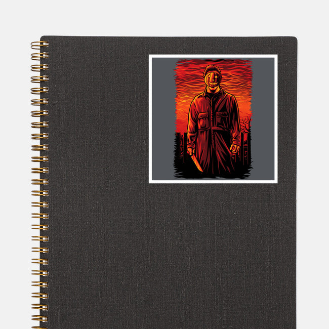 The Son Of Halloween-None-Glossy-Sticker-daobiwan