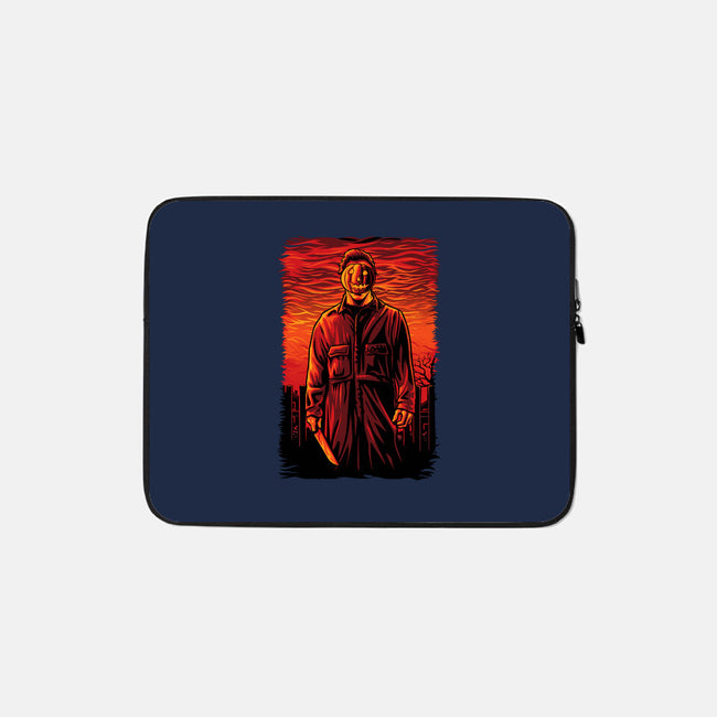 The Son Of Halloween-None-Zippered-Laptop Sleeve-daobiwan