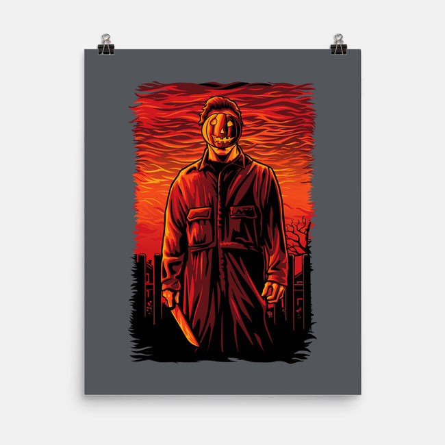 The Son Of Halloween-None-Matte-Poster-daobiwan