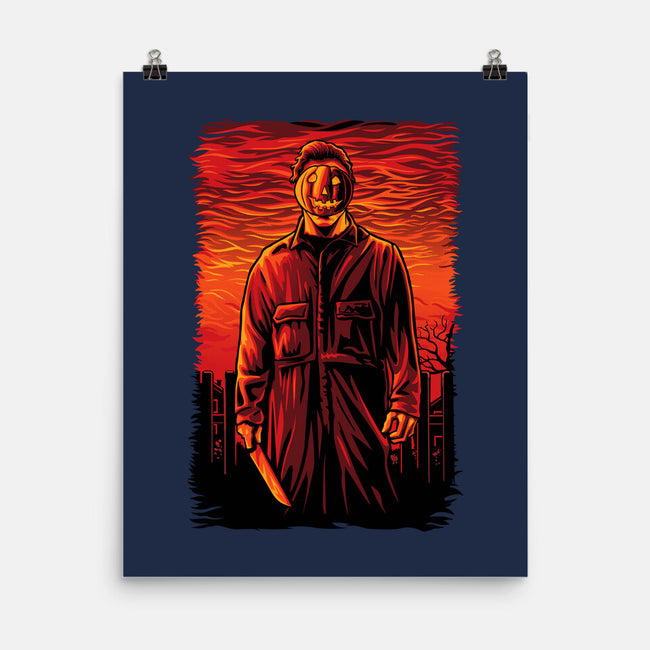 The Son Of Halloween-None-Matte-Poster-daobiwan