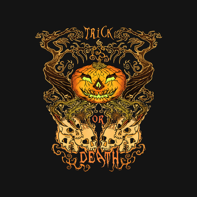 Trick Or Death-Unisex-Crew Neck-Sweatshirt-Damyanoman