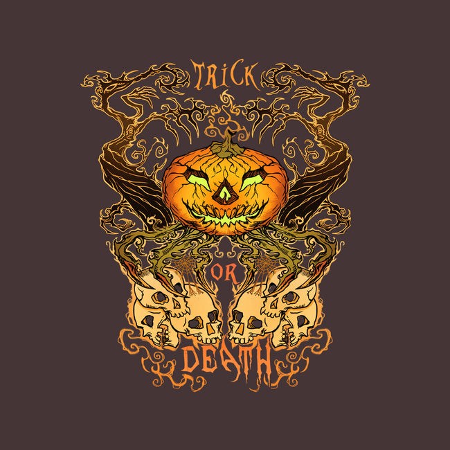 Trick Or Death-Unisex-Crew Neck-Sweatshirt-Damyanoman