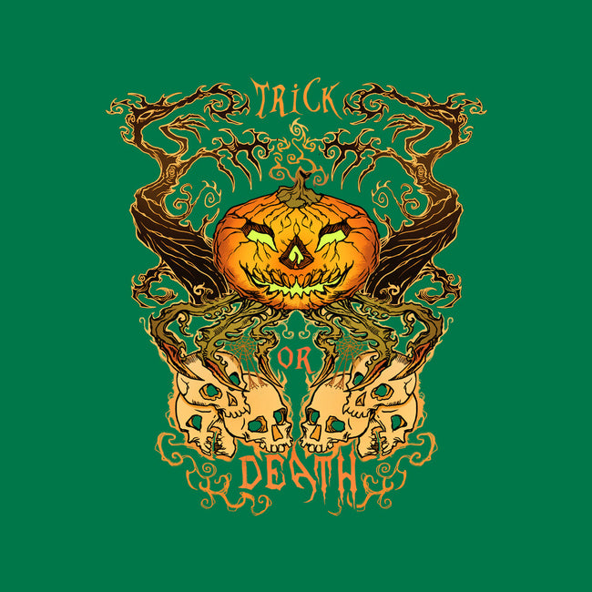 Trick Or Death-Womens-Fitted-Tee-Damyanoman