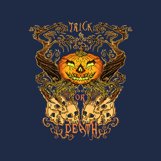 Trick Or Death-Womens-V-Neck-Tee-Damyanoman