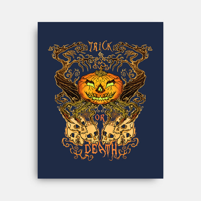 Trick Or Death-None-Stretched-Canvas-Damyanoman