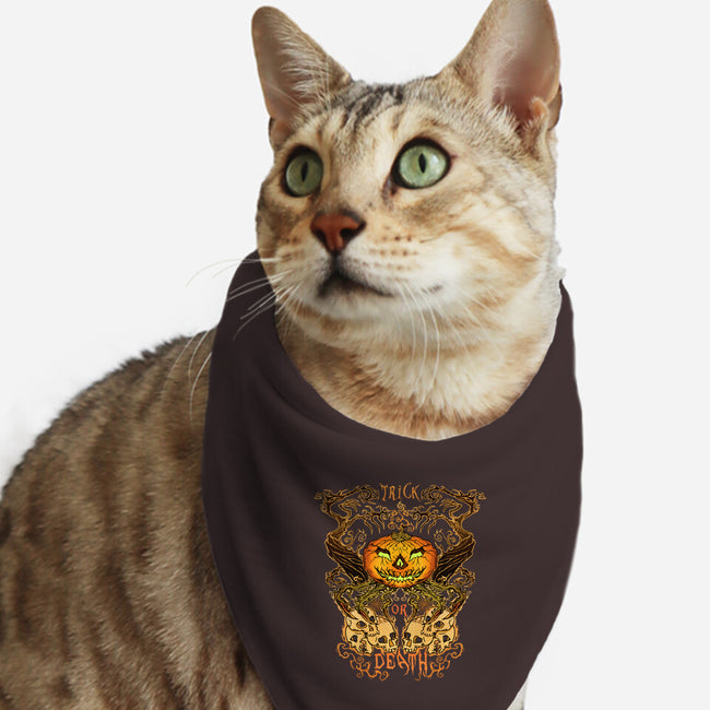 Trick Or Death-Cat-Bandana-Pet Collar-Damyanoman