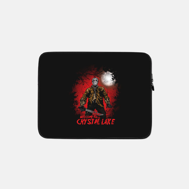 Welcome To Crystal Lake-None-Zippered-Laptop Sleeve-turborat14