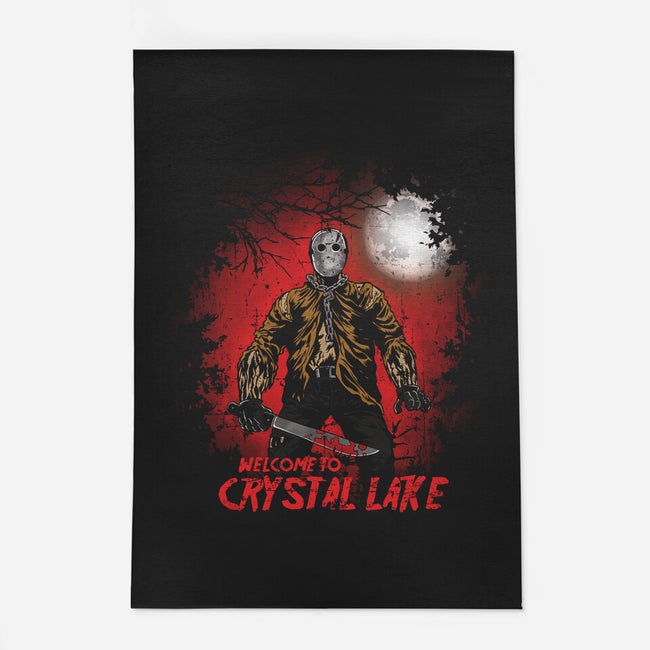 Welcome To Crystal Lake-None-Indoor-Rug-turborat14