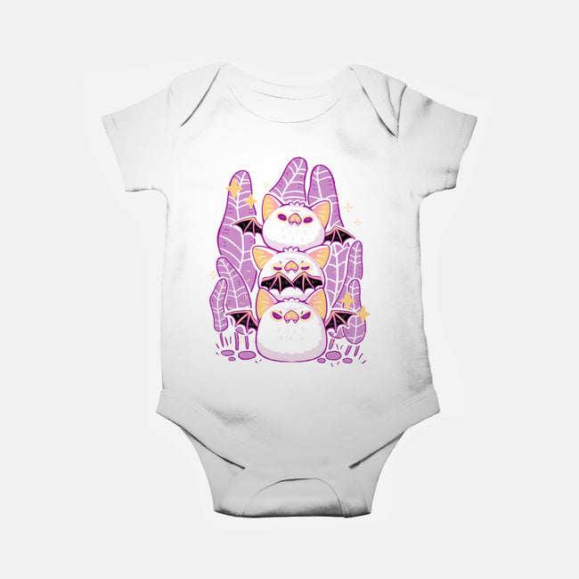 Cute Honduran White Bats-Baby-Basic-Onesie-xMorfina