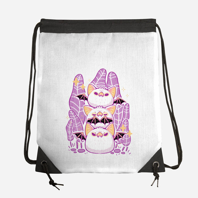 Cute Honduran White Bats-None-Drawstring-Bag-xMorfina